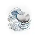 wave son relocation from uk to Israel leaving dad behind   tattoo design idea