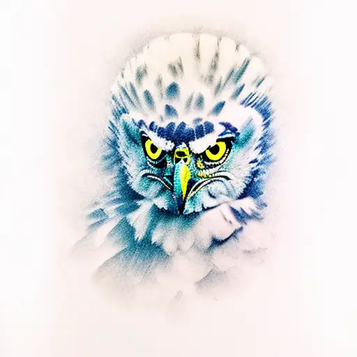 Harpy eagle tattoo design idea