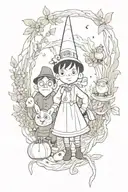 Over the garden wall  tattoo design idea