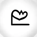 L and J initial with heart  tattoo design idea