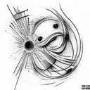 camera & Paintbrush tattoo design idea