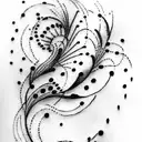 camera & Paintbrush tattoo design idea