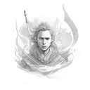 name of the wind kvothe tattoo design idea