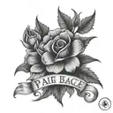 the name Paige    tattoo design idea