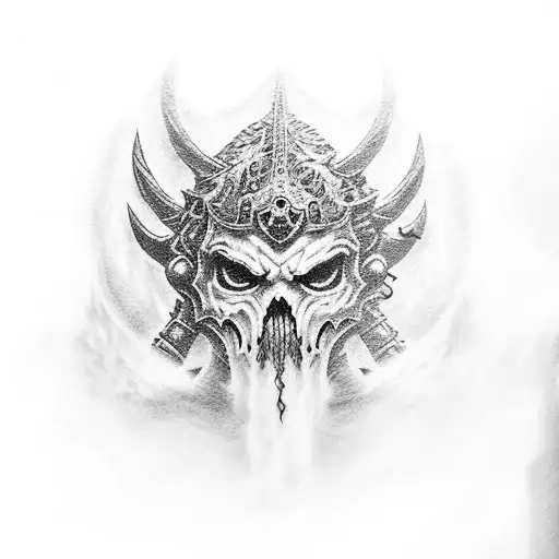 world of warcraft lich king tattoo design idea