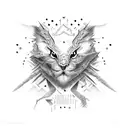 the words rich risk tattoo design idea