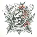 threads  and needles   tattoo design idea