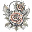 threads  and needles   tattoo design idea