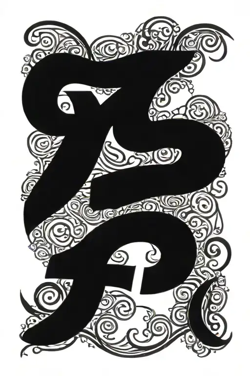 Odyssey, greek script writing tattoo design idea
