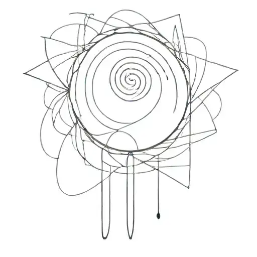 Hypnosis tattoo design idea