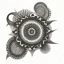 Hypnosis tattoo design idea