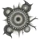 Hypnosis tattoo design idea