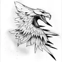 Freedom tattoo design idea