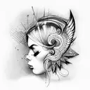 Freedom tattoo design idea