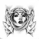 Freedom tattoo design idea