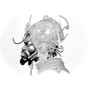 Yasuke tattoo design idea