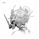 Yasuke tattoo design idea