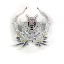 espada y craneo tattoo design idea