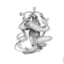  libra scales  tattoo design idea