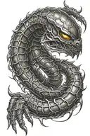 Scorpion Mortal Kombat tattoo design idea