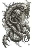 Scorpion Mortal Kombat tattoo design idea