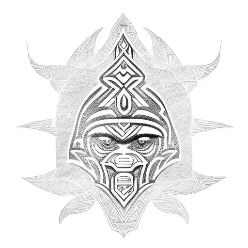 POLYNESIAN FULLARM TATTOO LINING tattoo design idea