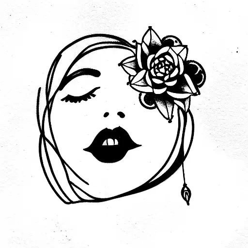 divine feminine mac miller tattoo design idea