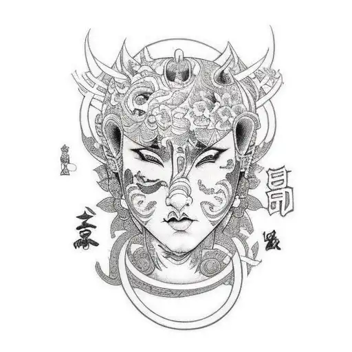 divine feminine mac miller tattoo design idea
