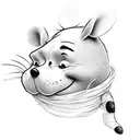 winnie the pooh tattoo design idea