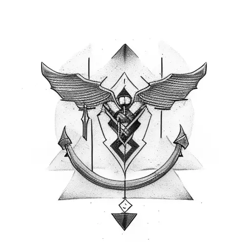 Tattoo on the ribs under the armpits of an arrow with a writing that crosses horizontally a scar of 3 cm that meets the  tattoo design idea