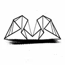 libra constellation and capricorn constellation tattoo design idea