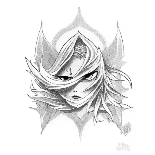 rukia e ichigo tattoo design idea