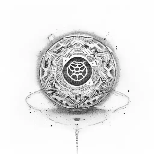 un señuelo de Neymar de espalda tattoo design idea