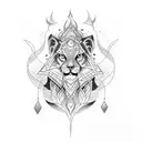 Dhan-Laxmi tattoo design idea