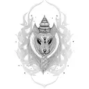 Dhan-Laxmi tattoo design idea