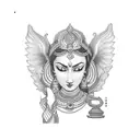 Dhan-Laxmi tattoo design idea