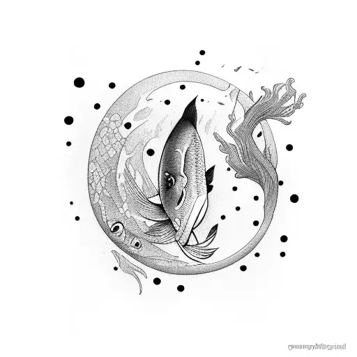 JUST KEEP SWIMMING  tattoo design idea