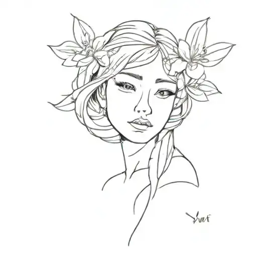 YURI tattoo design idea