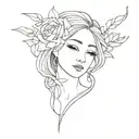 YURI tattoo design idea