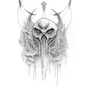 The Blood of the Covenant is thicker than the Water of the Womb tattoo design idea