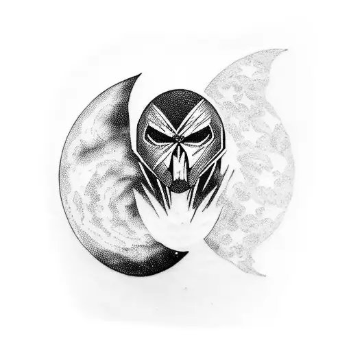 Moon Knight tattoo design idea