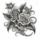 you cant wait until life isnt hard anymore. before you dicide to be happy tattoo design idea