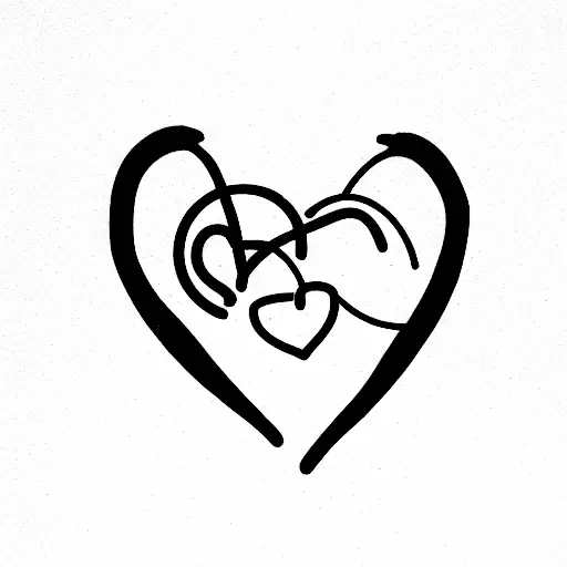 birth of two boys, 2017/08/29 and 2019/05/31, Tatto should also reflect neurodivergency and love tattoo design idea