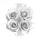 show dates 2017/08/29 and 2019/05/31, Tatto should also reflect neurodivergency and love tattoo design idea