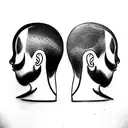 birth of two boys, 2017/08/29 and 2019/05/31, Tatto should also reflect neurodivergency and love tattoo design idea