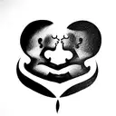 birth of two boys, 2017/08/29 and 2019/05/31, Tatto should also reflect neurodivergency and love tattoo design idea