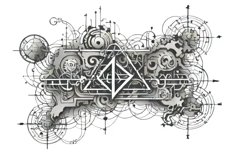 Schrodinger equation forming tattoo design idea