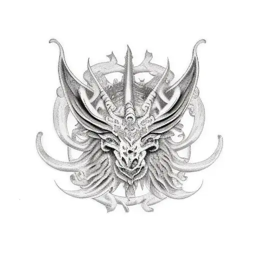 whore of Babylon  tattoo design idea