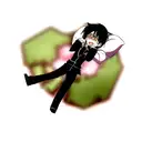 crying kirito tattoo design idea