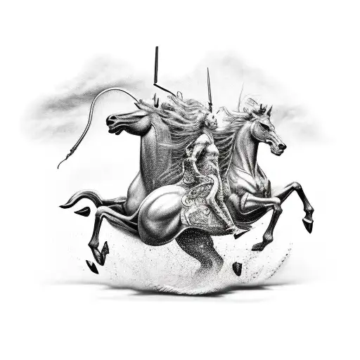 four horsemen of the apocalypse  tattoo design idea